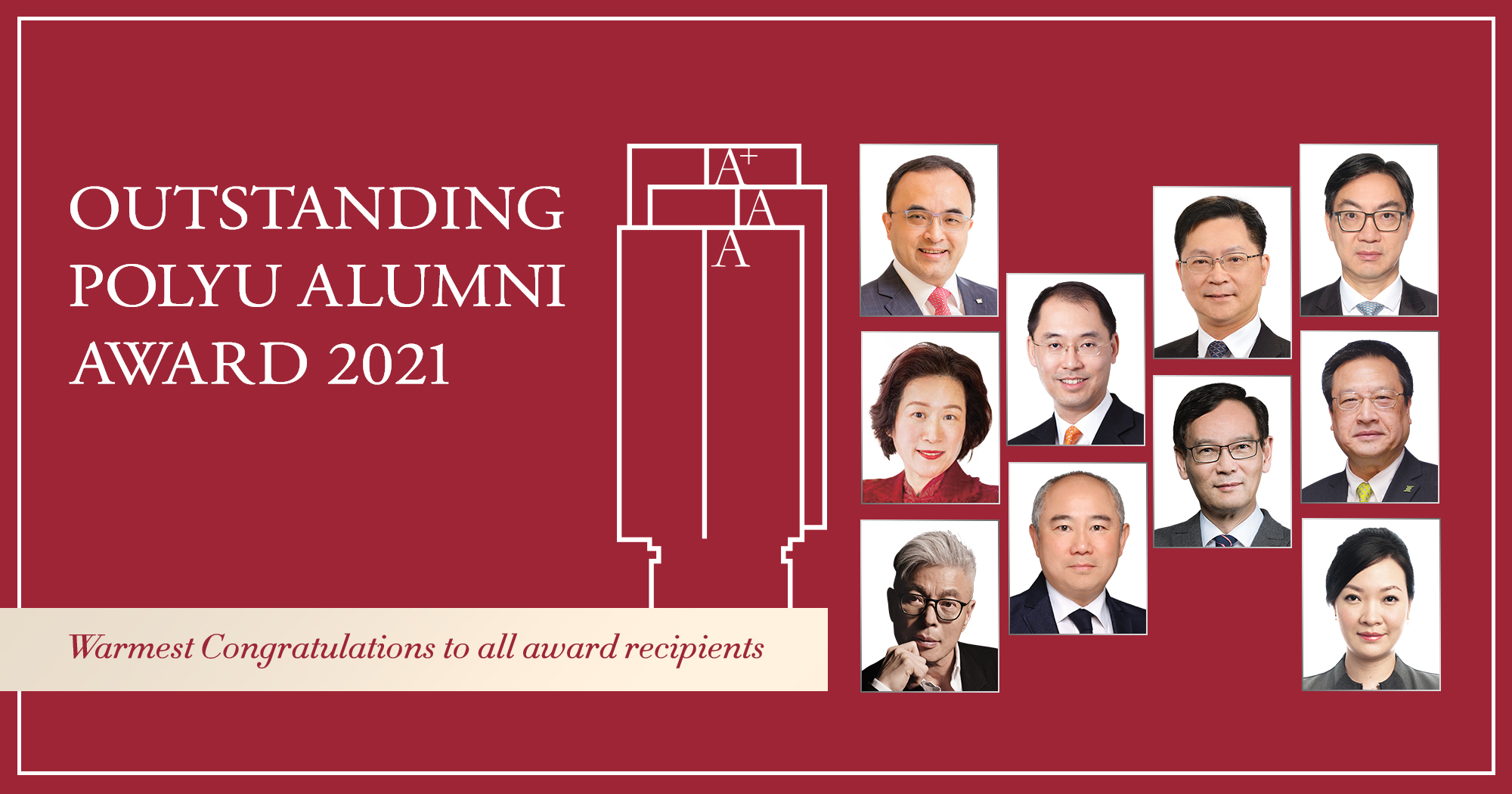 PolyU Honours Ten Outstanding Alumni | Alumni