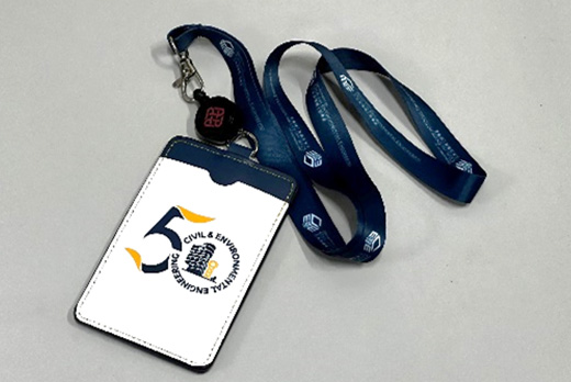 50th Anniversary Leather Badge Holder