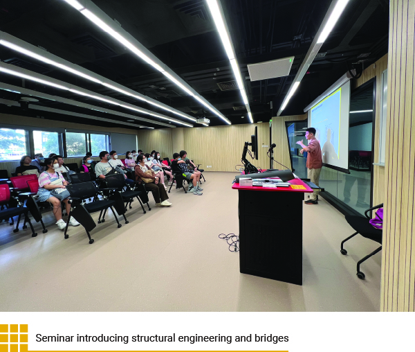 Seminar introducing structural engineering and bridges