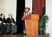 The Polytechnic conferred its first honorary doctorate
