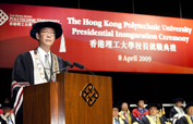 Professor Timothy W. Tong took office