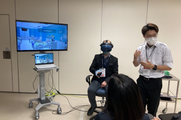 On-site demonstration Virtual Hospital_7