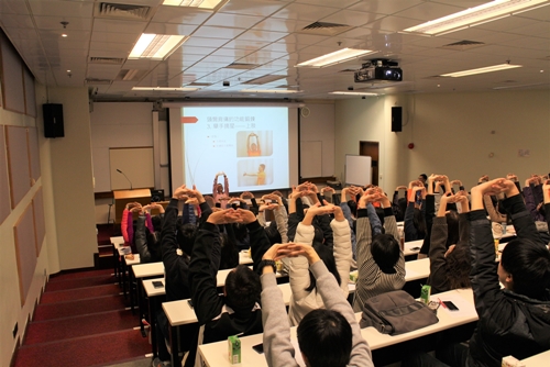 Spine Stretching Workshop held during Work-Life Balance Month