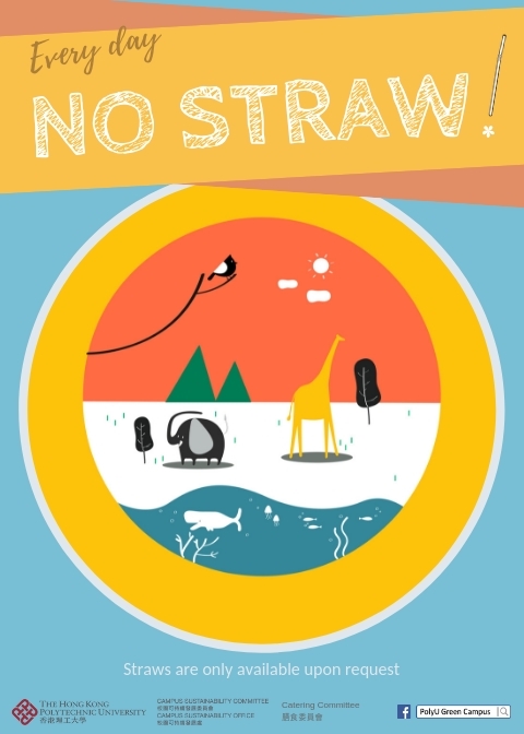 No Straw Every Day” campaign