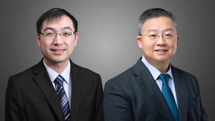 Prof. Allen Man Ho Au (left) and Prof. Daniel Xiapu Luo (right), PolyU Professors of the Department of Computing and founding members of the CBDC Expert Group, have been working in collaboration with HKMA to advance the development of CBDC in Hong Kong.