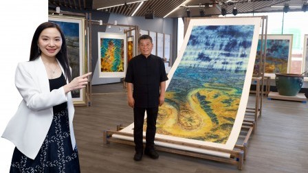 PolyU Chinese Culture Festival: unique beauty of Chinese indigo dyeing