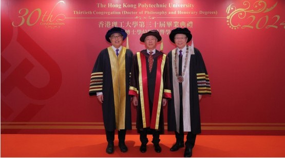 Honorary degrees conferred to Nobel Laureate and Deputy Council Chairman for their outstanding achievements