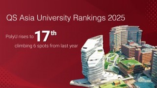 PolyU soars to 17th place in the QS Asia University Rankings