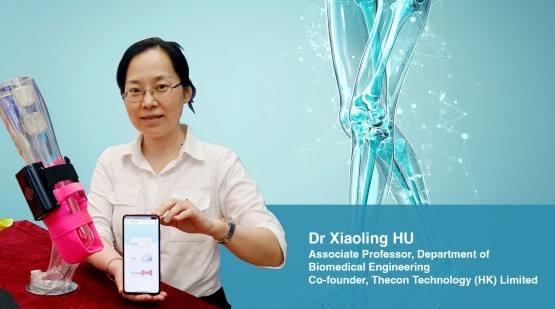 Transforming stroke rehabilitation: PolyU startup’s innovative wearable technology excels at Consumer Electronics Show