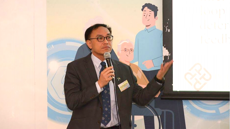 Prof. Kenneth Fong, Director of RCATech and Associate Head of RS, stressed that there is a pressing need to develop assistive technology devices to support people with disabilities and their carers.