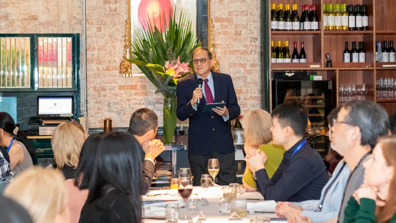 Prof. James Tang, Secretary-General of the University Grants Committee, welcomed the international delegates.