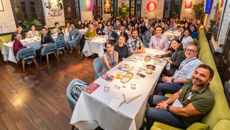 University partners attended the Opening Dinner in Tai Kwun, Central.