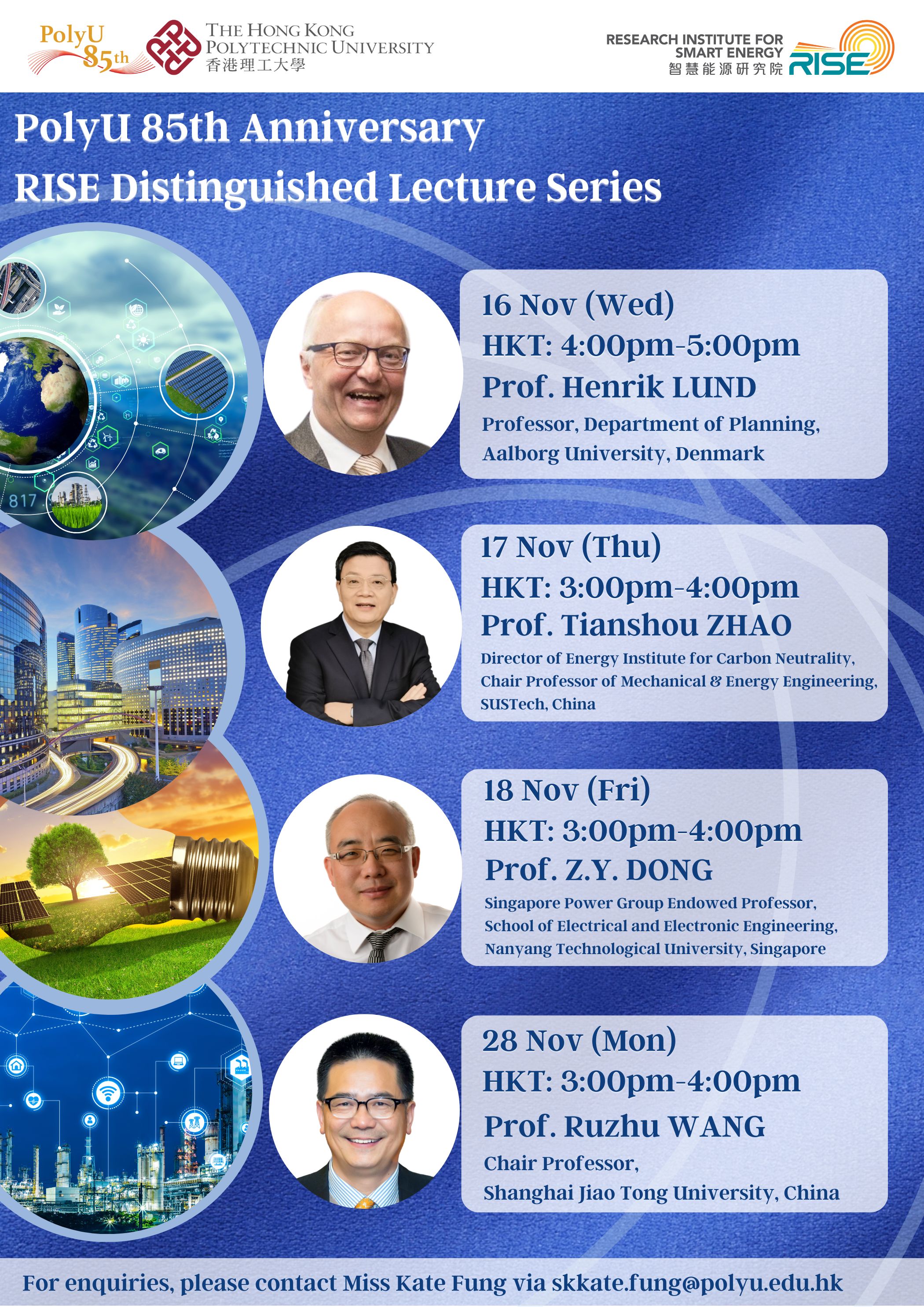 Nov 2022_PolyU 85th Anniversary RISE Distinguished Lecture Series